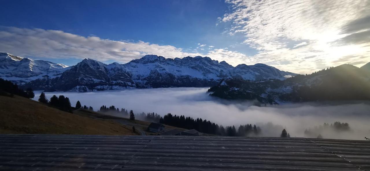 Refuge Le Chaudron Restaurants Lounge & Bar Hotel Champéry Exterior foto